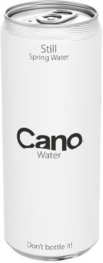 CanO Water Still Natural Spring Water, Resealable Can 330 ml x 24